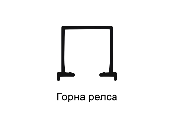ГОРНА РЕЛСА  ЗА  МКК 2А