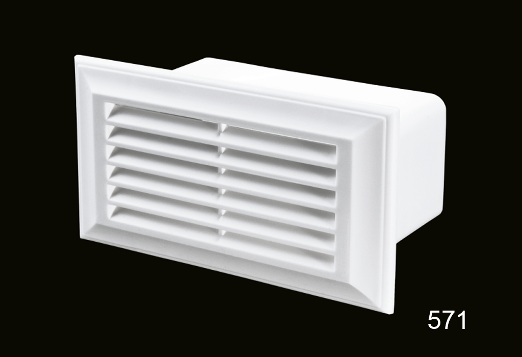 РЕШЕТКА ЗА PVC ВЪЗДУХОПРОВОД  571