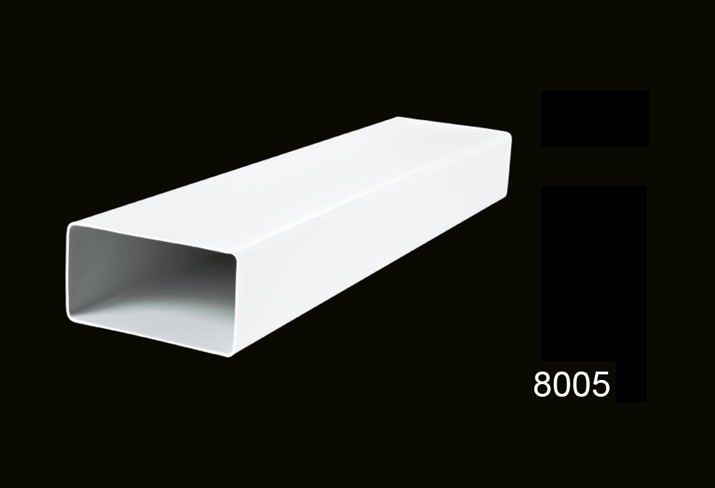 PVC Плосък въздуховод 8005