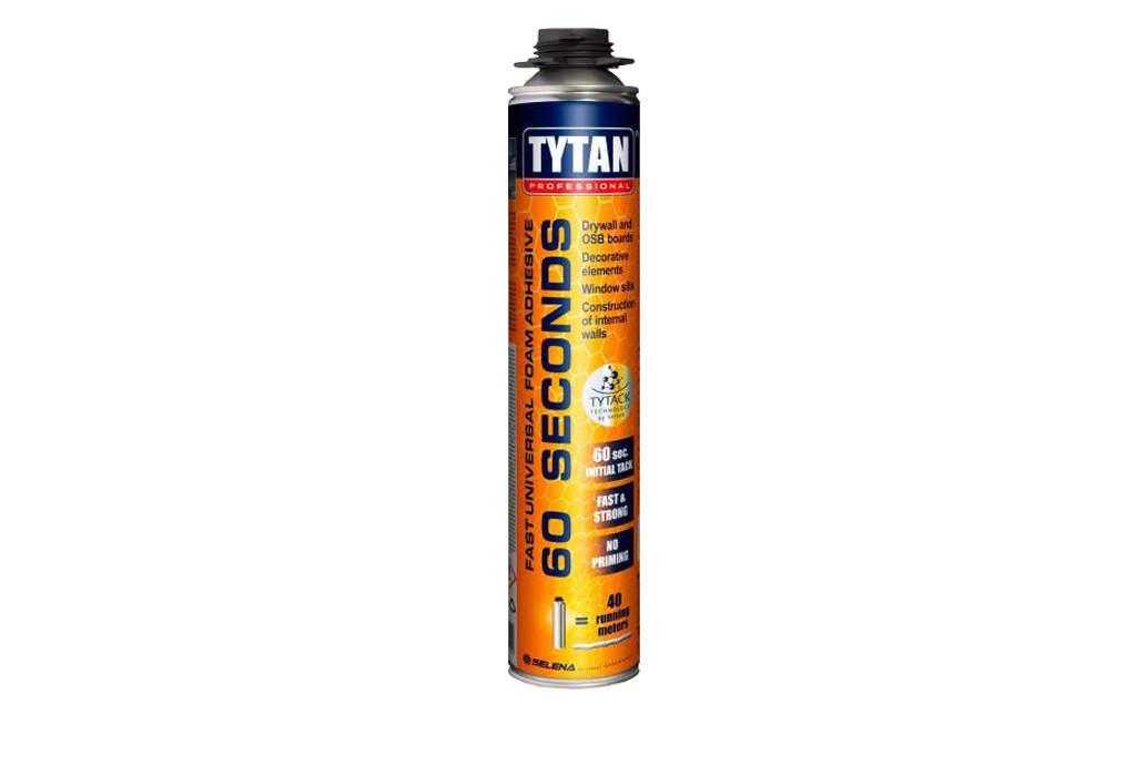ПУ пистолетно лепило Tytan 60 секунди