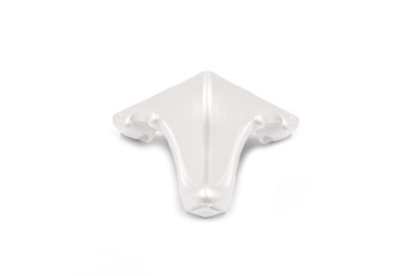 PVC крак LKNS.B 12x12 12см Бял