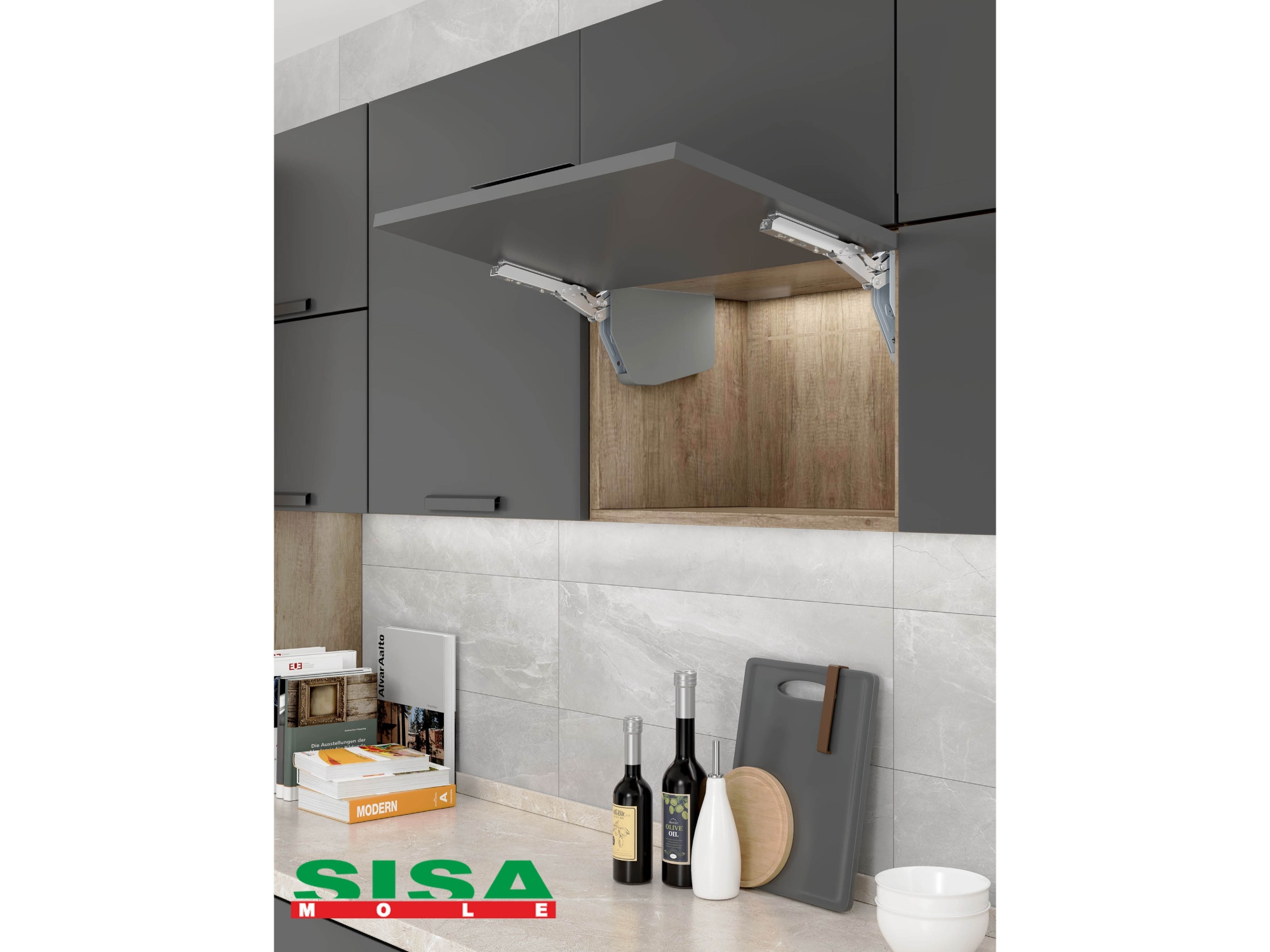 Мех. за повдигаща вратичка SISA