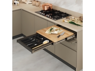 Изтегляща се функционална дъска за рязане S-2156/S-2159