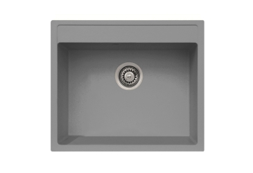 Гранитна мивка GLGE 60A Сив металик