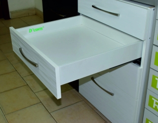 Слимбокс H 90мм D'Conti /за 18мм/ 550мм Бял